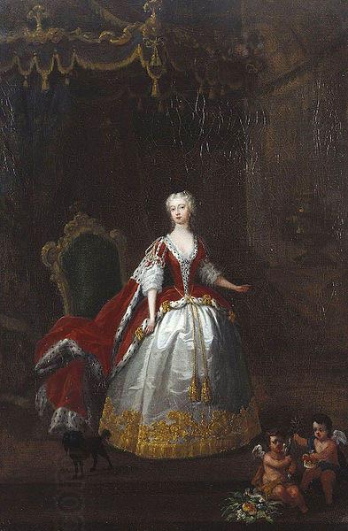 William Hogarth Portrait of Augusta of Saxe-Gotha